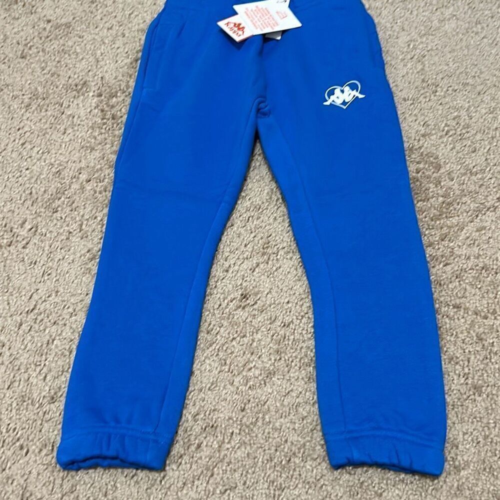 Kappa Youth 3 Years Omini Logo Jogger Sweatpants Bright Blue Activewear Lounge